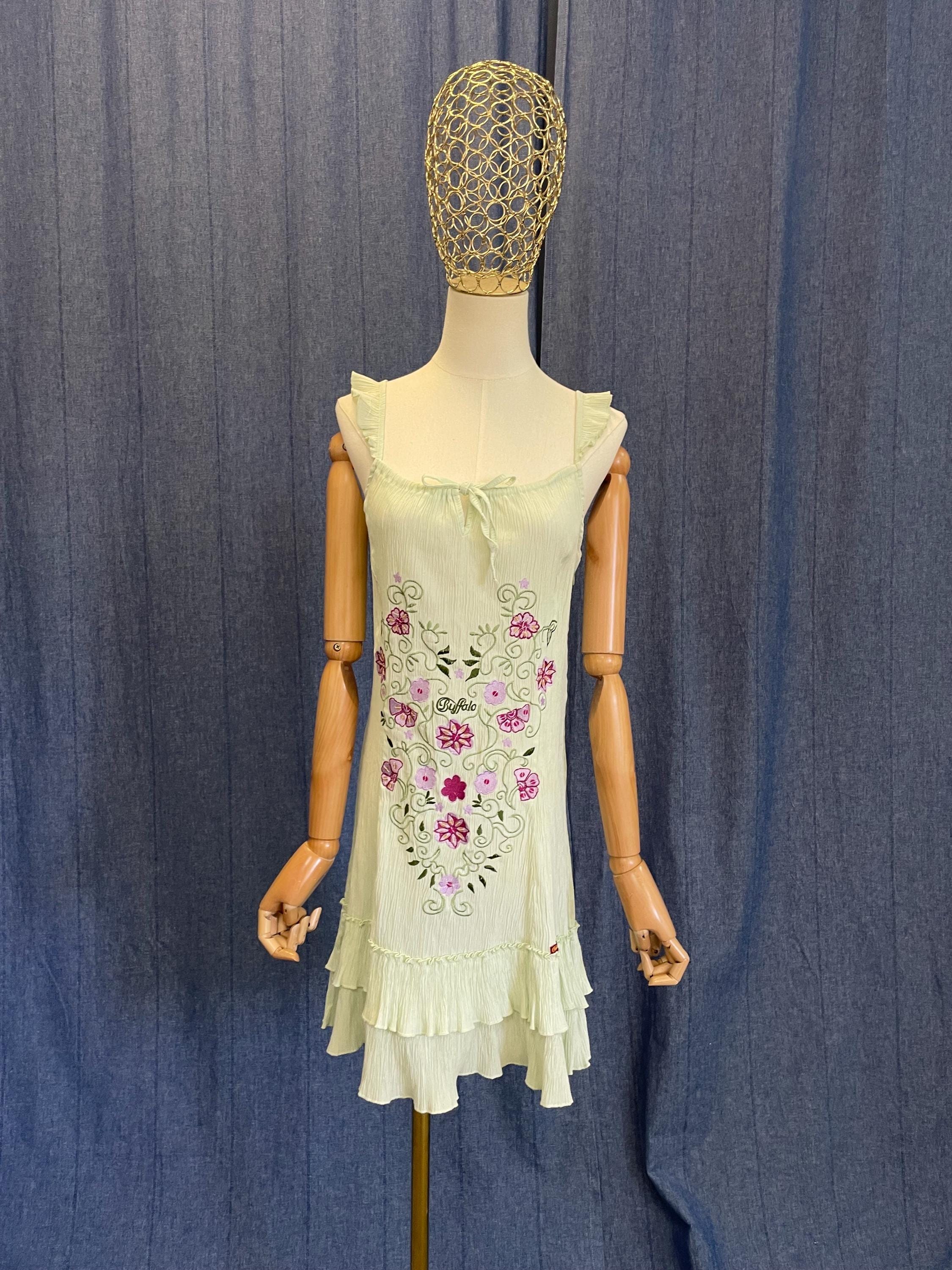 Sage Green Vintage Dress - Etsy