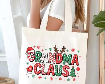 Grandma Claus Christmas Graphic, Holiday T-Shirt Design (svg, png, eps, pdf)