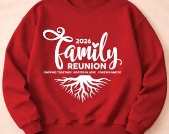 Family Reunion 2026 SVG | Rooted in Love Tree Design (Digital Download)