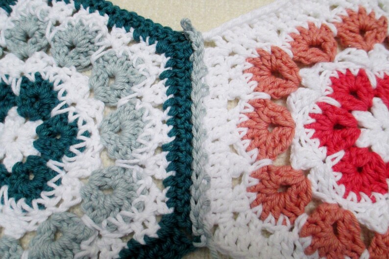 Crochet Pattern, Hexagon, Afghan Block, or Trivet, African Flower, Flore Pleno in full blossom PDF801 image 3