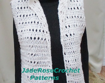 Crochet Vest Pattern, Crochet Casual Vest Pattern, Crochet Vest with Pockets Pattern, Crochet Women's Vest Pattern, Instant Download PDF2121