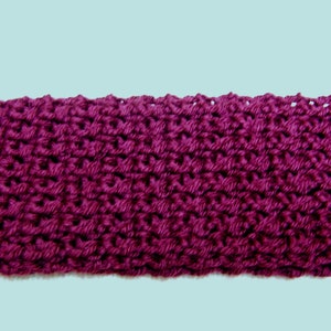 Crochet Scarf Pattern, Easy Striped Scarf, Unisex Scarf Pattern, Team Scarf, Team Colors PDF216 image 3