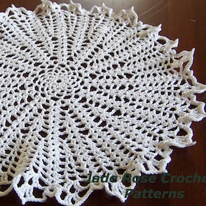 Crocheted Doily Pattern, Mandala Crochet Pattern, Housewarming Gift, Crochet Mandala Pattern, Mandala Doily Pattern, PDF511 image 1