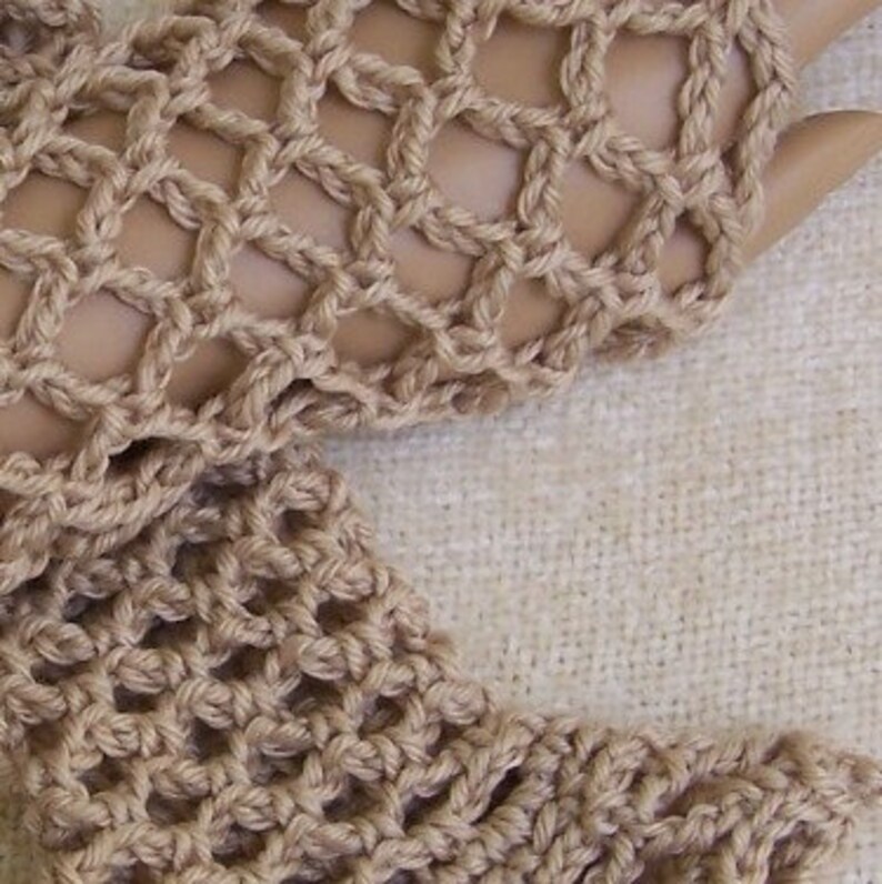 Fingerless Gloves Crochet Pattern Fingerless Gloves Long - Etsy