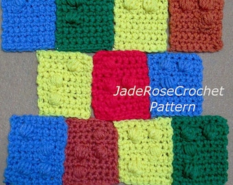 Alfabeto Braille com padrão de crochê, padrão de crochê com letras Braile, todas as 26 letras em PDF 303