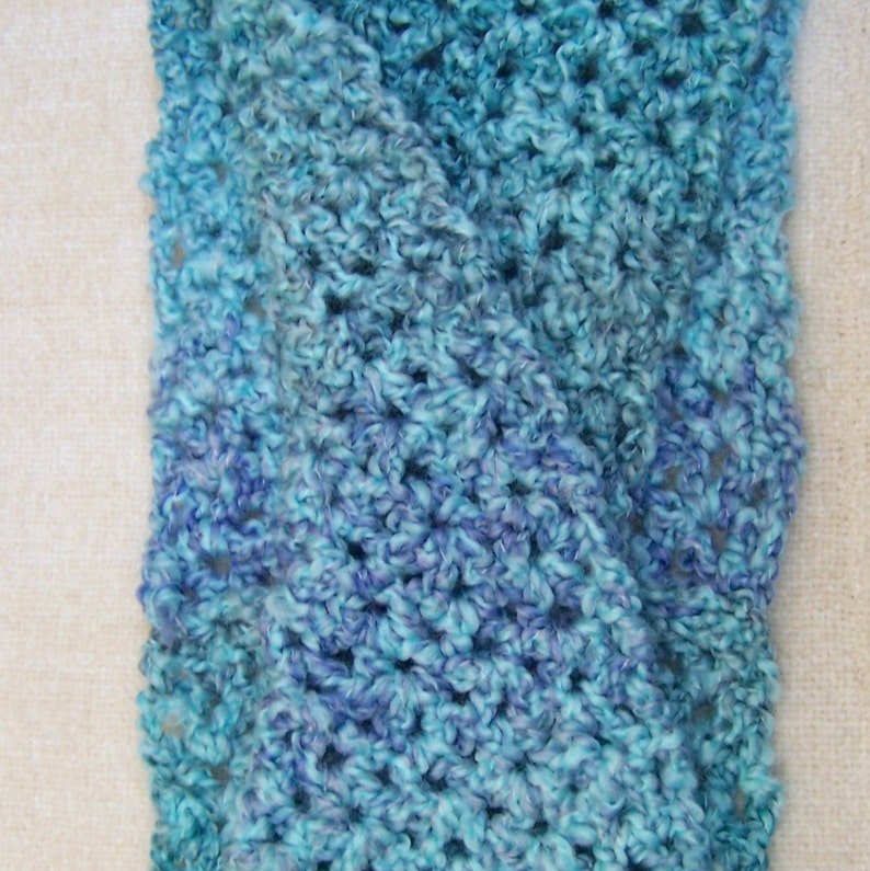 Crochet Scarf Pattern Quick Crochet Scarf Easy Cowl Pattern - Etsy