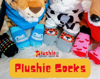 ESSA Plushie-sokken, keuze uit 3 stijlen, accessoires voor knuffels met emotionele steun, ESSA Gear