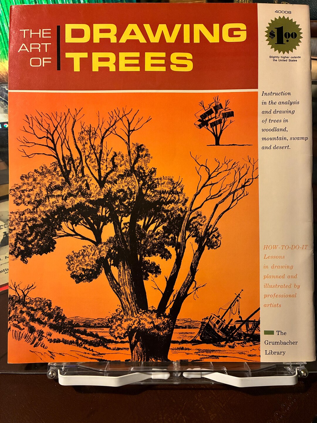 Vintage Art of Drawing Trees Book | 1966 Grumbacher Library - Etsy