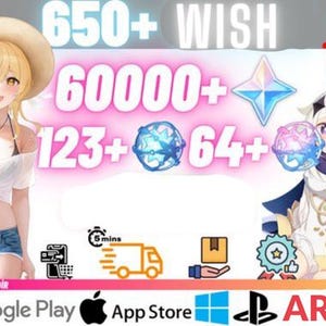 Cuenta Genshin Wish Reroll l Servidor EUROPA l 60K Protogemas + 123 Destino conocido + 64 Destino entrelazado