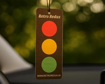 Désodorisant pour voiture Feu orange • Parfum puissant et durable •