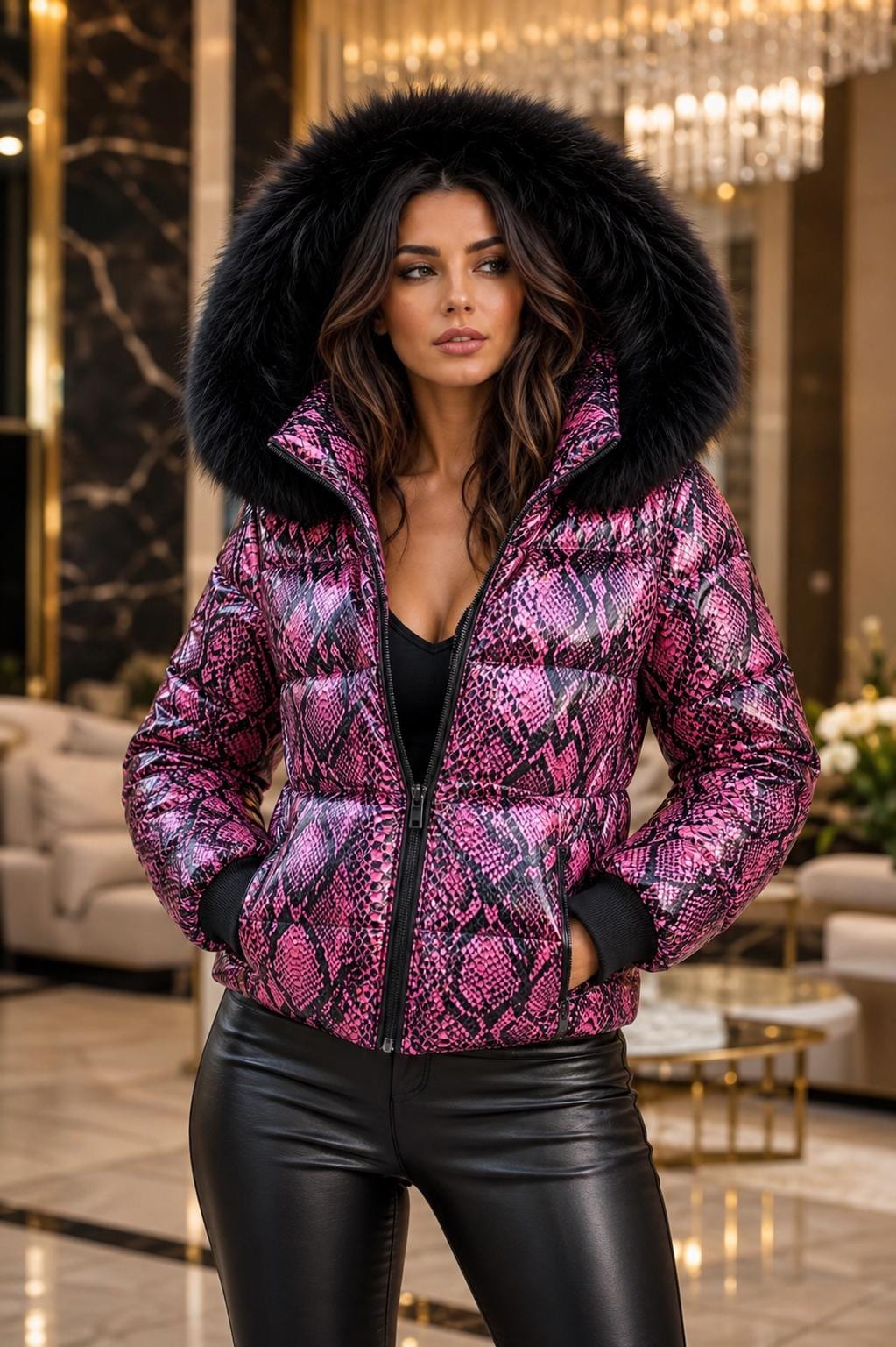 Chanel Vintage Leather Jacket - Etsy