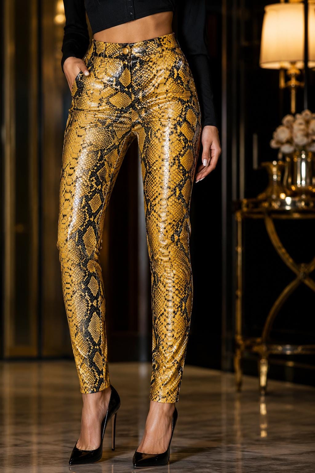 Genuine Python Pants - Etsy