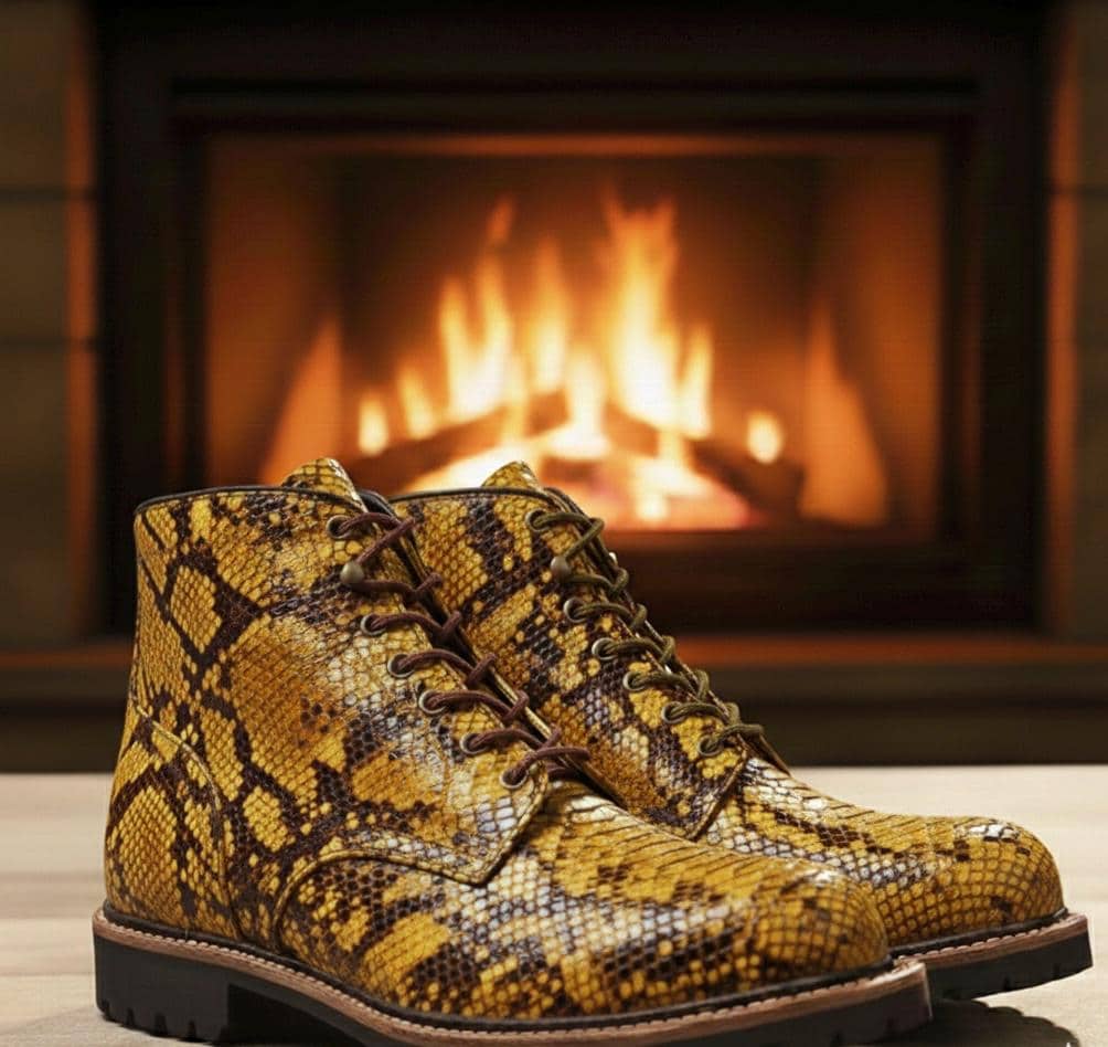 Sendra Mens Boots Python - Etsy