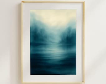 Tranquil Bayou Art Print – Misty Louisiana Landscape (Digital Download)