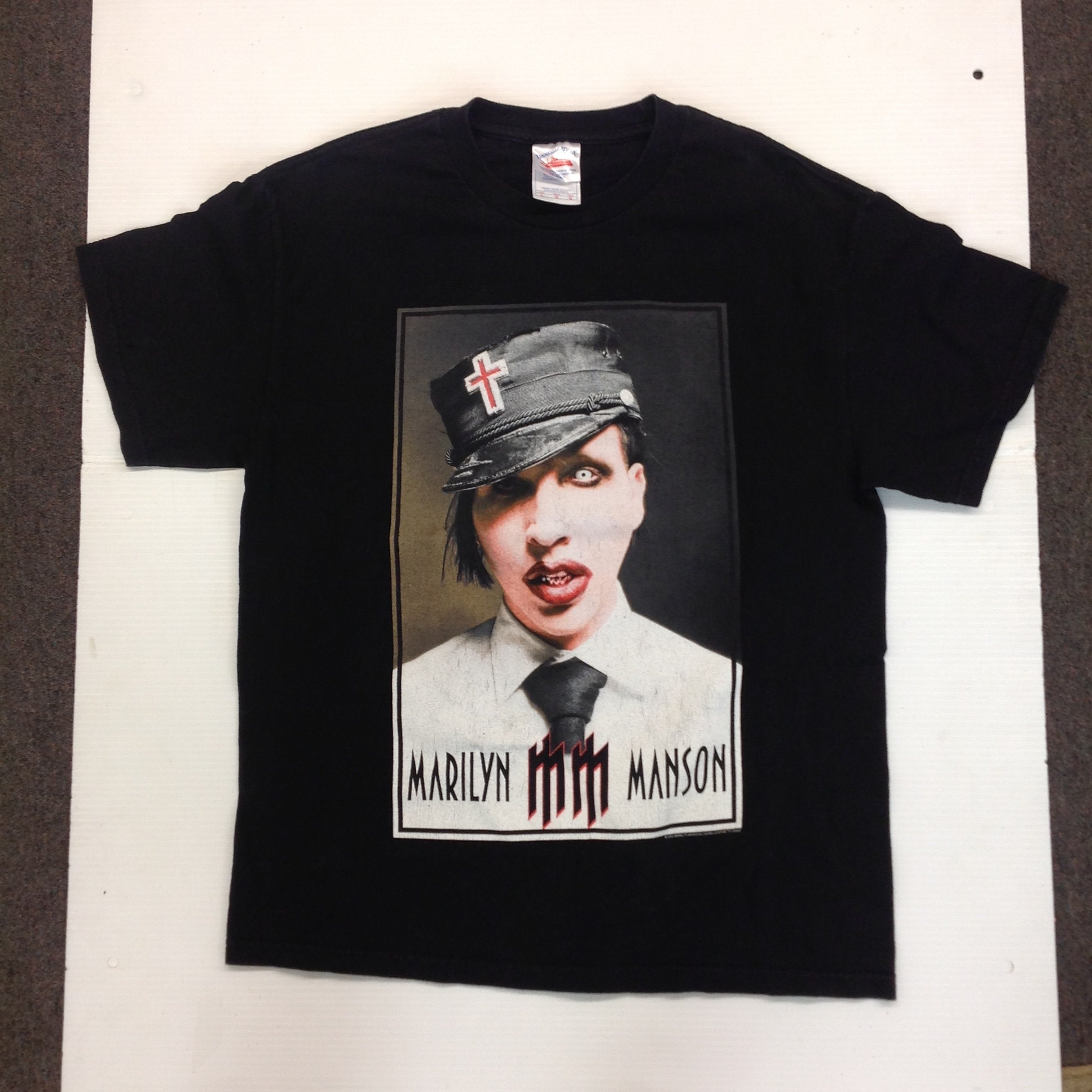 Marilyn Manson Grotesk Burlesk Tシャツ 2003 Marilyn Manson 2003 Grotesk Burlesk Band Tee | Vintage High Line