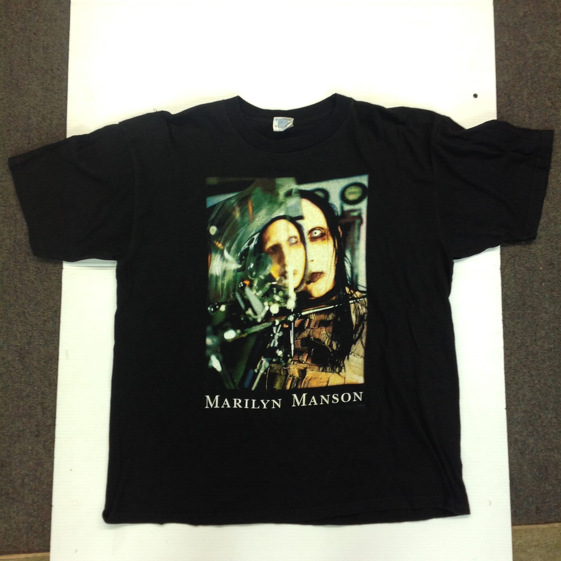 Vintage 1997 Black Winterland XL T-shirt Marilyn Manson Beautiful