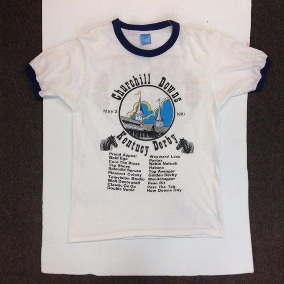 Churchill Downs Kentucky Derby 143 V-Neck Womens T-Shirt Churchill Downs Kentucky Derby 143 V-Neck Womens T-Shirt
