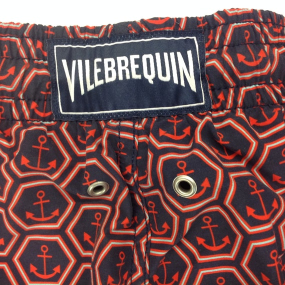 Early 2000's Red Navy Blue Anchor Motif Vilebrequ… - image 7