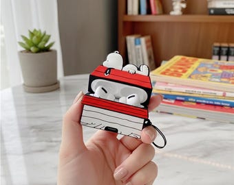Snoopy Doghouse AirPods Case | Silicone Earbud Cover