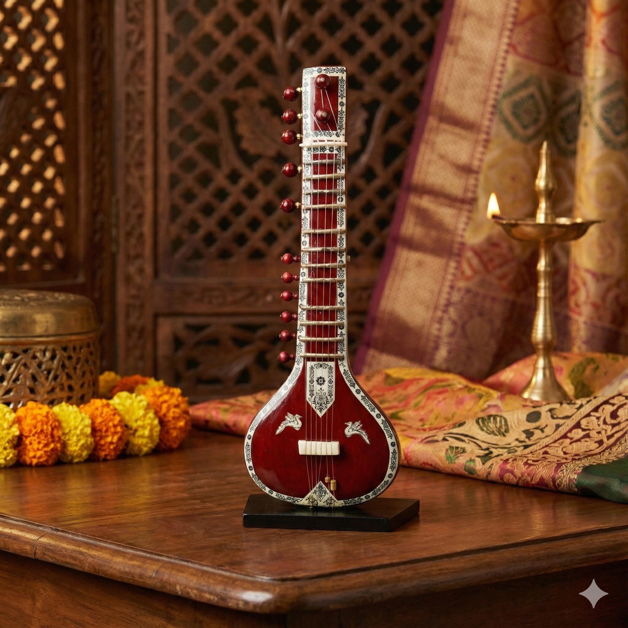 Miniature sitar - Etsy 日本