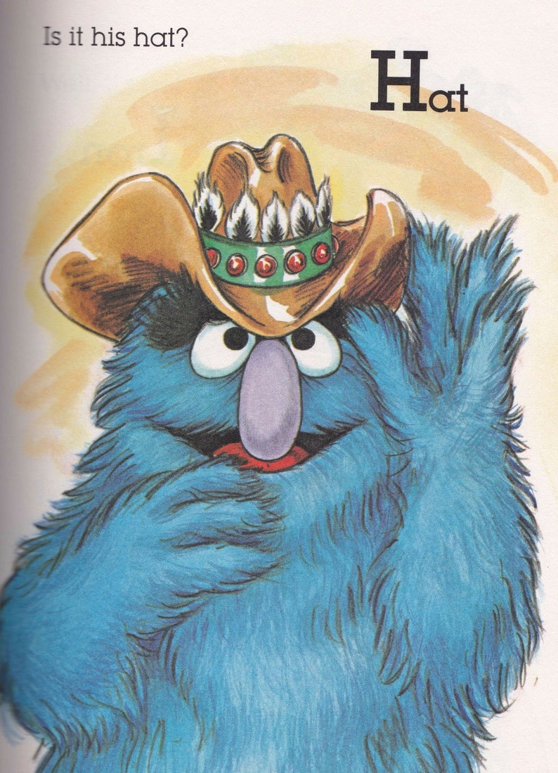 ABC toy chest Featuring Jim Henson's Sesame Street Etsy