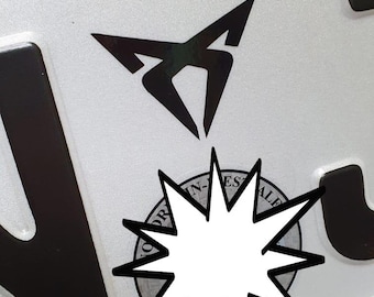 Cupra license plate stickers/car stickers *various colors!