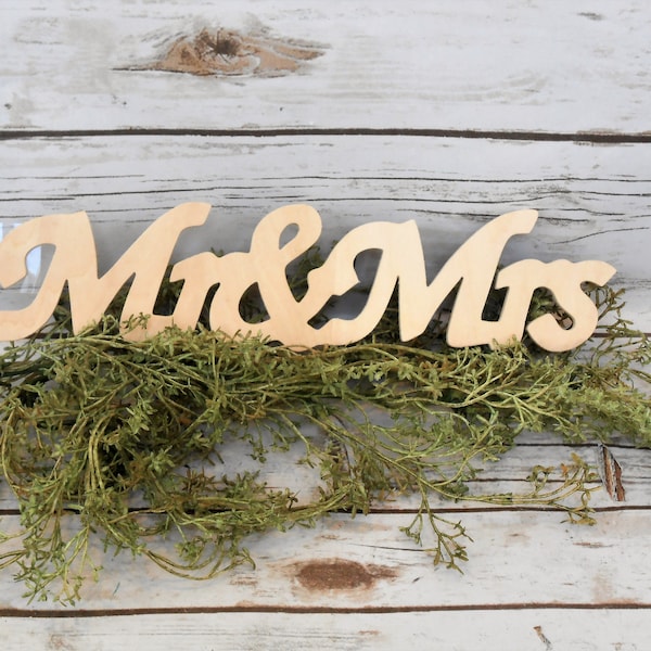 Diy Mr and Mrs Signs - Etsy