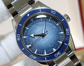 OMEGA  Seamaster Automatic Chronometer Summer Blue Dial Men's Watch Item No. 234.30.41.21.03.002