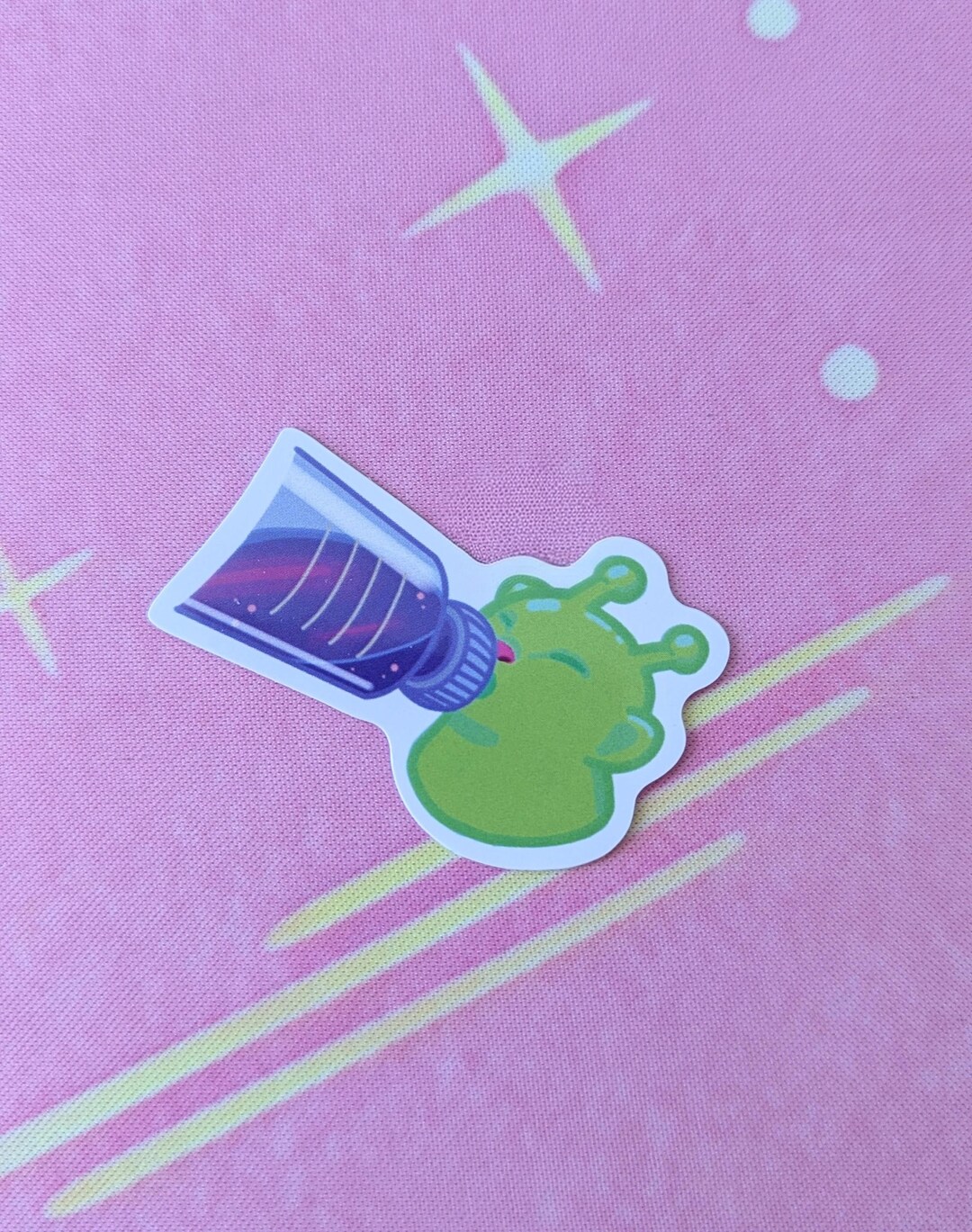 Baby Glorp Hand-drawn Vinyl Sticker - Etsy