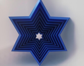 Drukowana w 3D Fidget Star: zabawka na biurko łagodząca stres