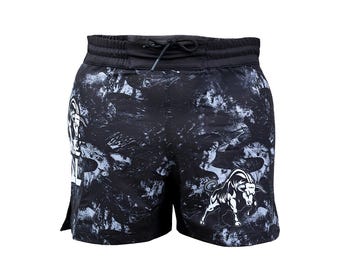 Damen MMA BJJ Grappling Shorts - Jiu Jitsu, Boxen, Muay Thai, Yoga & Gym Training Sportliche Shorts