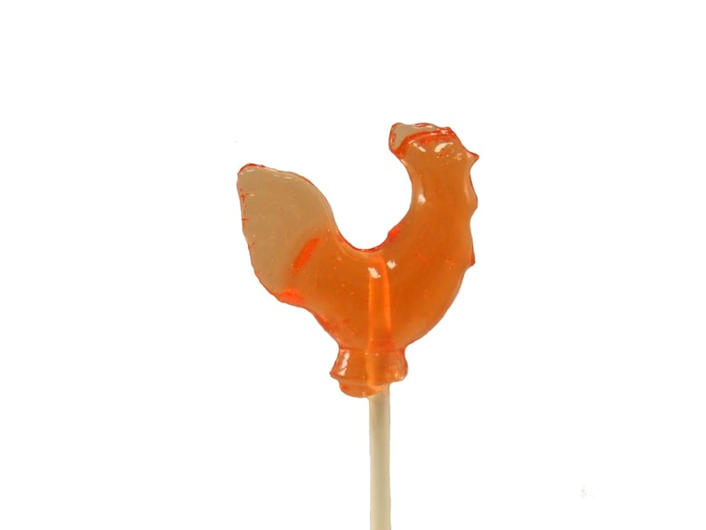 Lucky Rooster's Lollipop Rooster Brand Etsy
