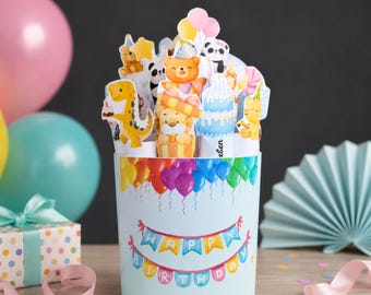 duplo Banderole "Geburtstag“ für Gutscheine und Geldgeschenke Vorlage zum Ausdrucken | Geburtstagsgeschenk | Kindergeburtstag