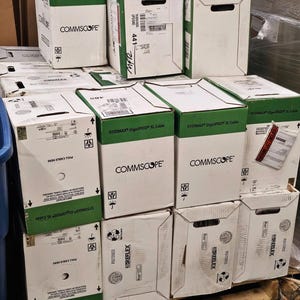 CommScope SYSTIMAX Cat6 Plenum Ethernet Cable, 1000ft Solid Copper (CMP)