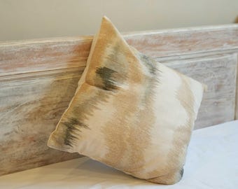 Abstract Linen Pillow Cover | Modern Art Throw Cushion