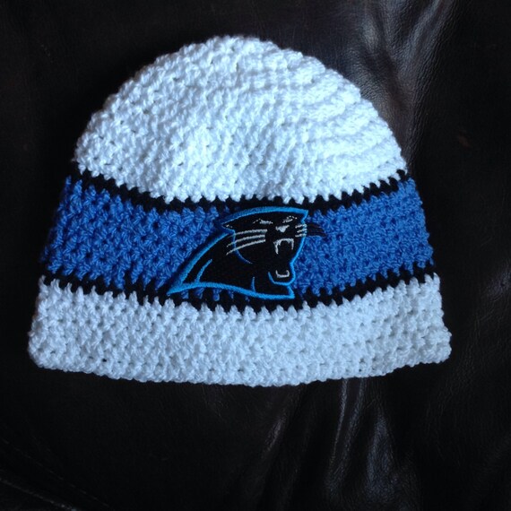 CAROLINA PANTHERS BEANIE - Etsy