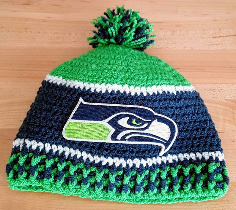 green baby beanie