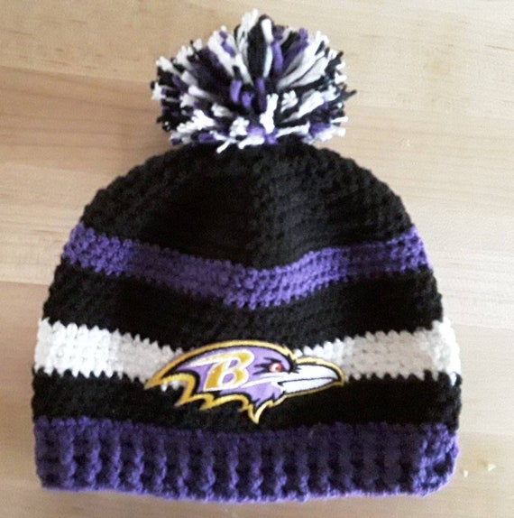 baltimore ravens knit hat