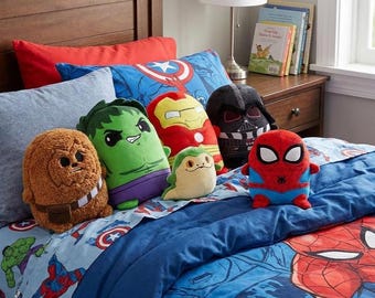 Personalised Marvel/Star Wars 5" Plushie Toy with your Name or Message