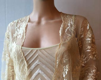 gold lace jacket