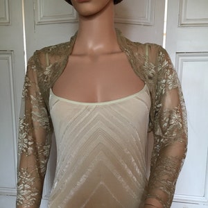 Gold shrug plus size cheap