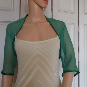 Jade Green Bolero Etsy Canada