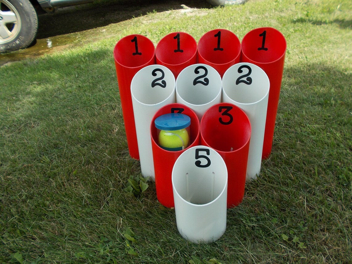 Pipe BallYard GameOutdoor GameFamily GameTeam GameLawn Etsy