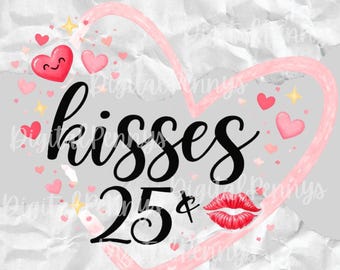 Besos 25c - PNG