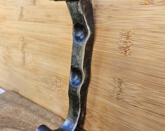 Railroad Spike Double Hook - Wall Hook - Coat Hook