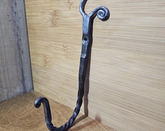 Crochet tête de violon torsadé rustique