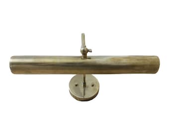 Raw Brass Vintage Picture Light | Modern Wall Light Fixture | Antique Brass Painting Light | Adjustable Wall Lamp | Solid Brass Home Decor