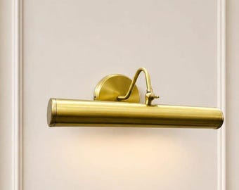 Elle Solid Brass Picture Light - Vintage Style - 15 inch