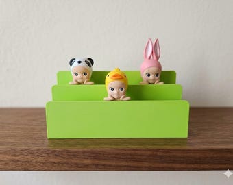 Sonny Angel & Smiski Hippers Display Stand – Shelf with seating(3D Printed)