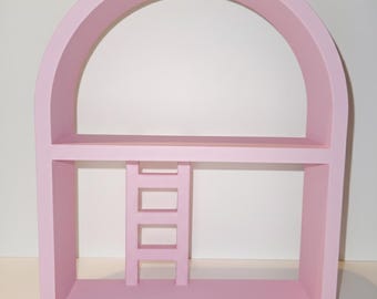 Miniature Display House | Collectible Blind Box Figures Shelf